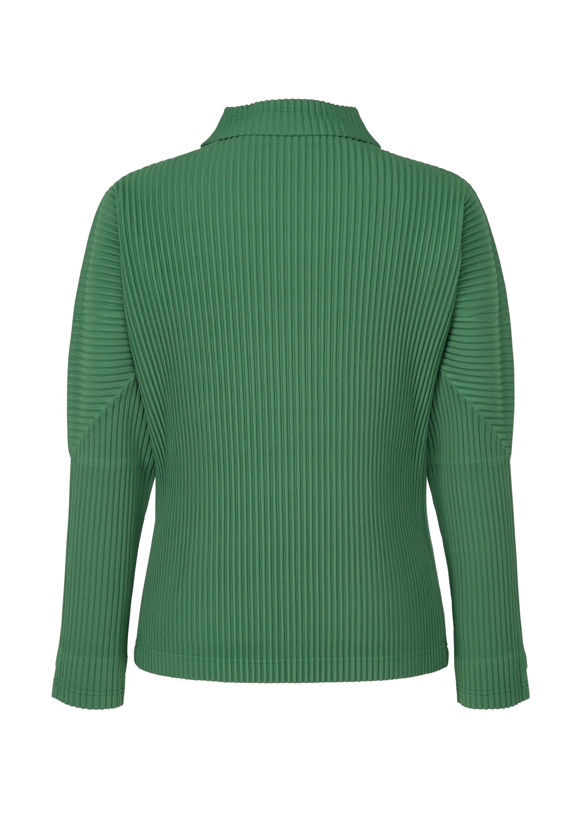 A detail shot of the Homme Plisse Issey Miyake MONTHLY COLORS : NOVEMBER top.