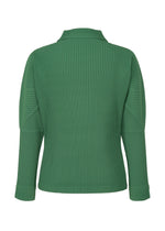 A detail shot of the Homme Plisse Issey Miyake MONTHLY COLORS : NOVEMBER top.