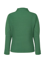 A detail shot of the Homme Plisse Issey Miyake MONTHLY COLORS : NOVEMBER top.