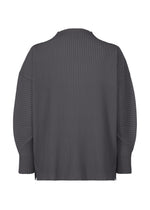 A detail shot of the Homme Plisse Issey Miyake MONTHLY COLORS : DECEMBER prêt à porter.