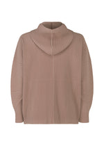 COLOR PLEATS Top Fluorite Pink