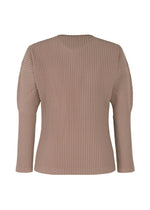 A product shot of the HOMME PLISSÉ ISSEY MIYAKE COLOR PLEATS top in seaside purple (83).