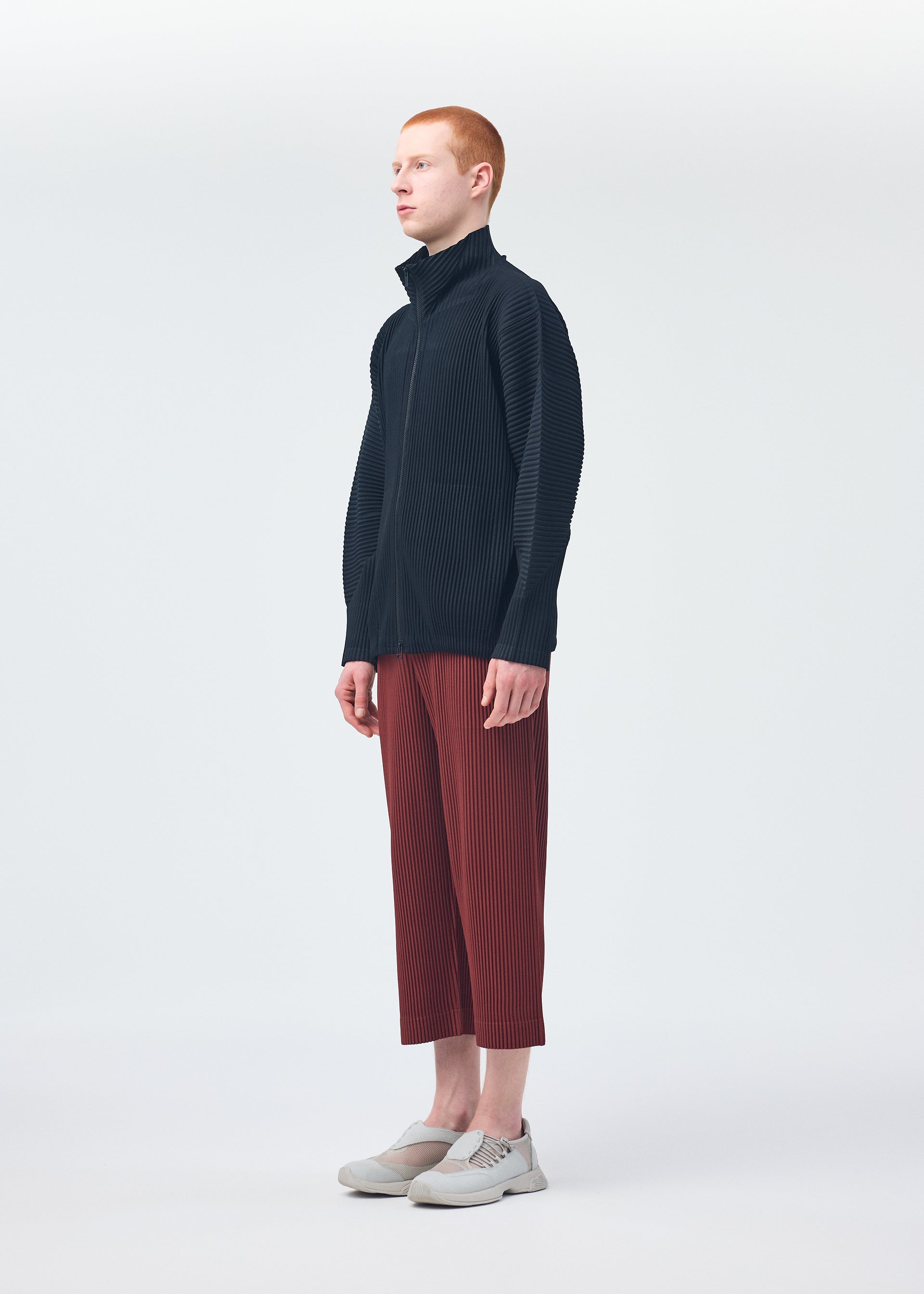 MONTHLY COLORS : AUGUST Jacket Slate Blue – ISSEY MIYAKE EU