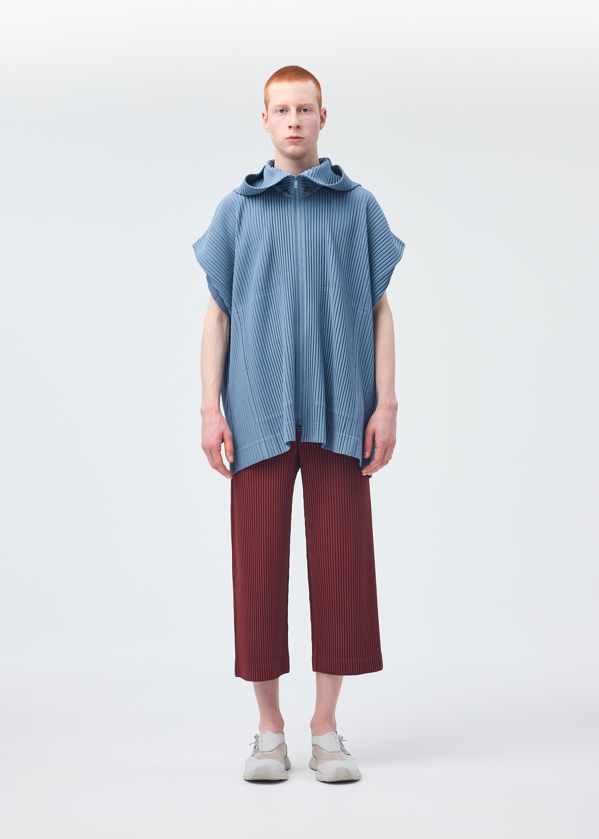 MONTHLY COLORS : AUGUST Jacket Adamite Brown – ISSEY MIYAKE EU