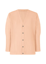 COLOR PLEATS Cardigan Fluorite Pink