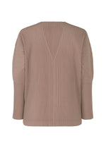 COLOR PLEATS Cardigan Fluorite Pink