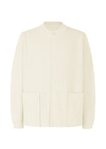 RUSTIC KNIT Jacket White