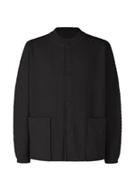 RUSTIC KNIT Jacket Black