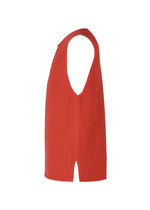 RUSTIC KNIT Vest Black