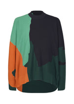 A product shot of the Homme Plisse Issey Miyake AGATE KNIT top in .