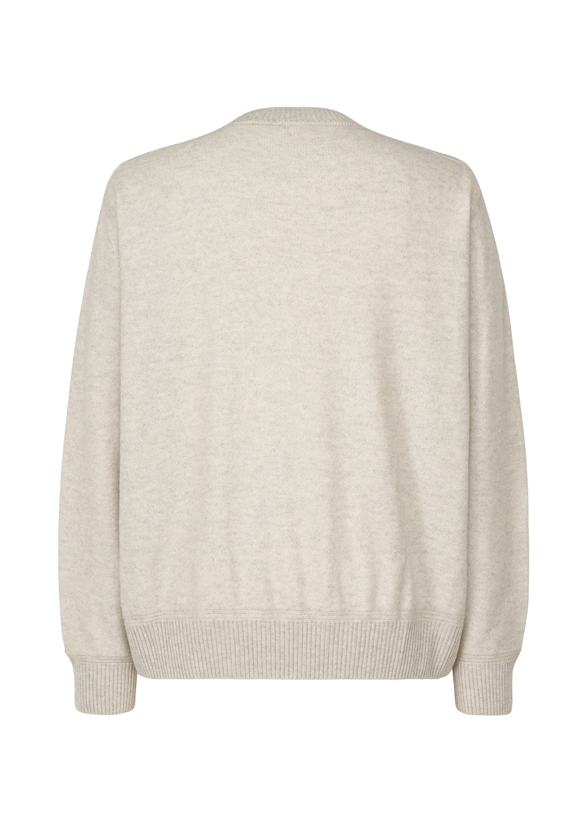 A detail shot of the Homme Plisse Issey Miyake HP CASHMERE top.