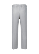 A detail shot of the HOMME PLISSÉ ISSEY MIYAKE BASICS trousers.