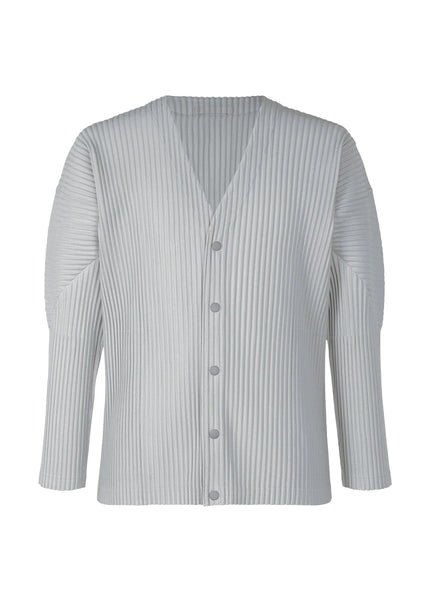 BASICS Cardigan Light Grey – ISSEY MIYAKE EU