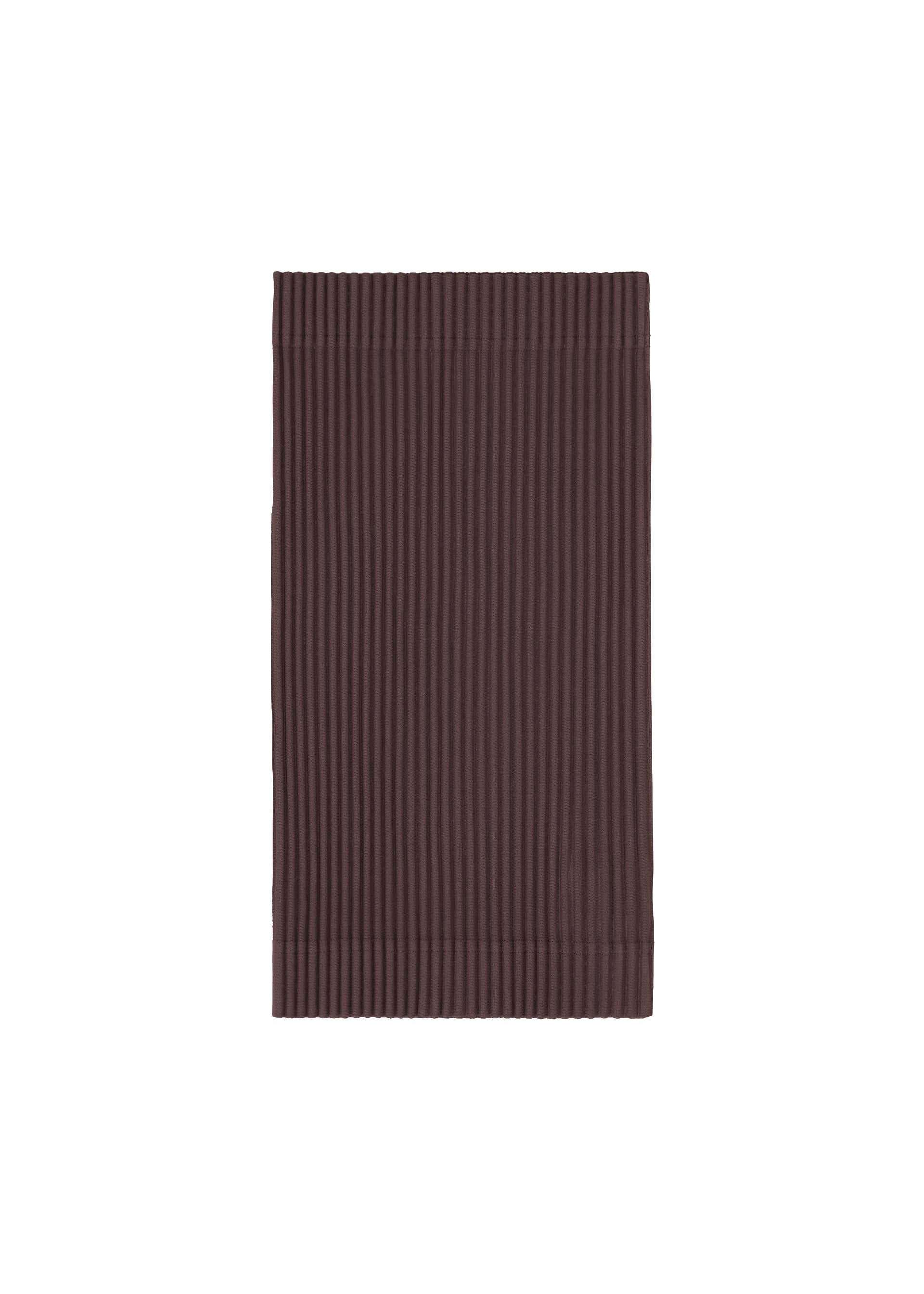 PLEATS BAND Hat Aubergine Black