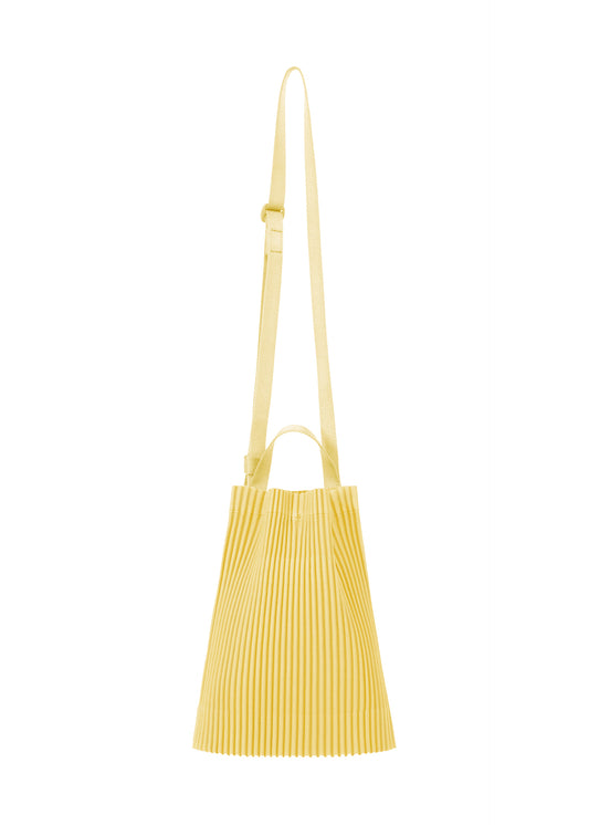 DRAWSTRING PLEATS BAG Crossbody Agave Yellow