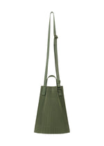 DRAWSTRING PLEATS BAG Crossbody Duomo Door Green