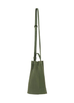 DRAWSTRING PLEATS BAG Crossbody Duomo Door Green
