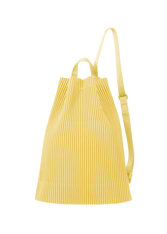 DRAWSTRING PLEATS BAG Shoulder Bag Agave Yellow