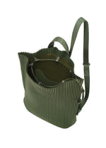 DRAWSTRING PLEATS BAG Shoulder Bag Duomo Door Green