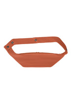 A product shot of the Homme Plisse Issey Miyake VERSATILE CROSSBODY bag in jambon pink (23), recurring_style.