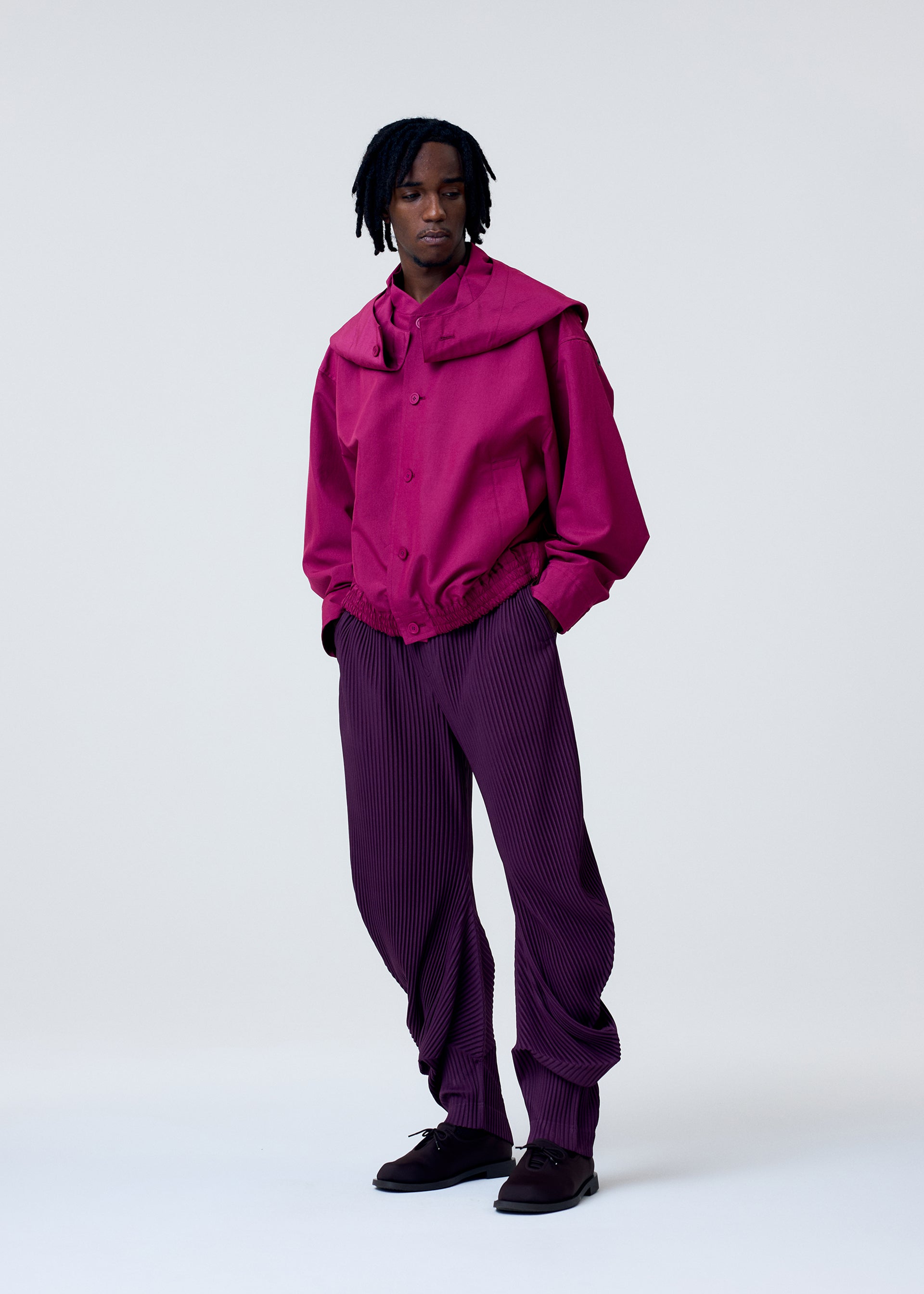 CARRIER CARRIED Jacket Charcoal – ISSEY MIYAKE EU
