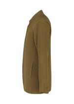 A detail shot of the Homme Plisse Issey Miyake TUXEDO PLEATS prêt à porter.