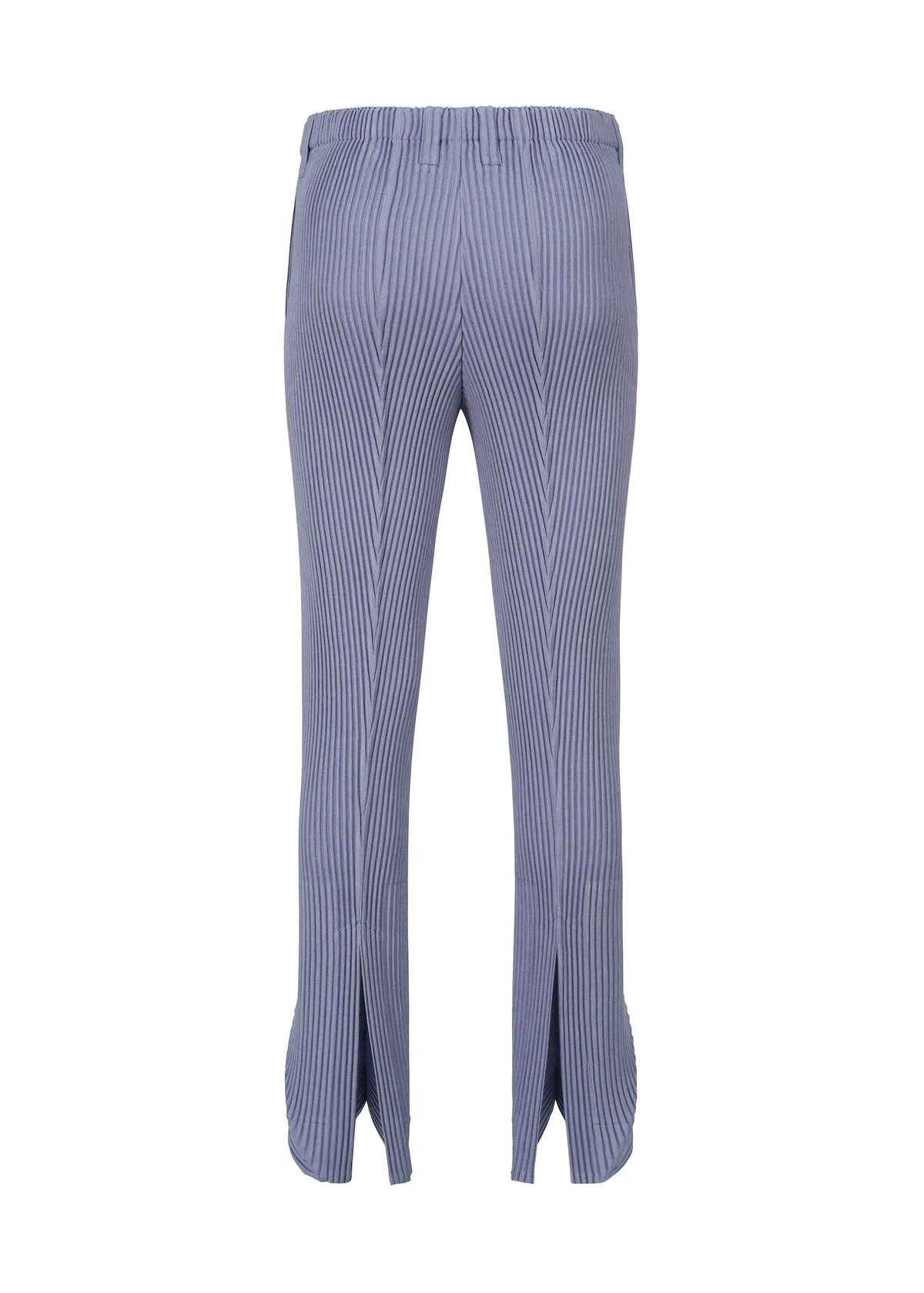 A detail shot of the Homme Plisse Issey Miyake LINEN LIKE pants.