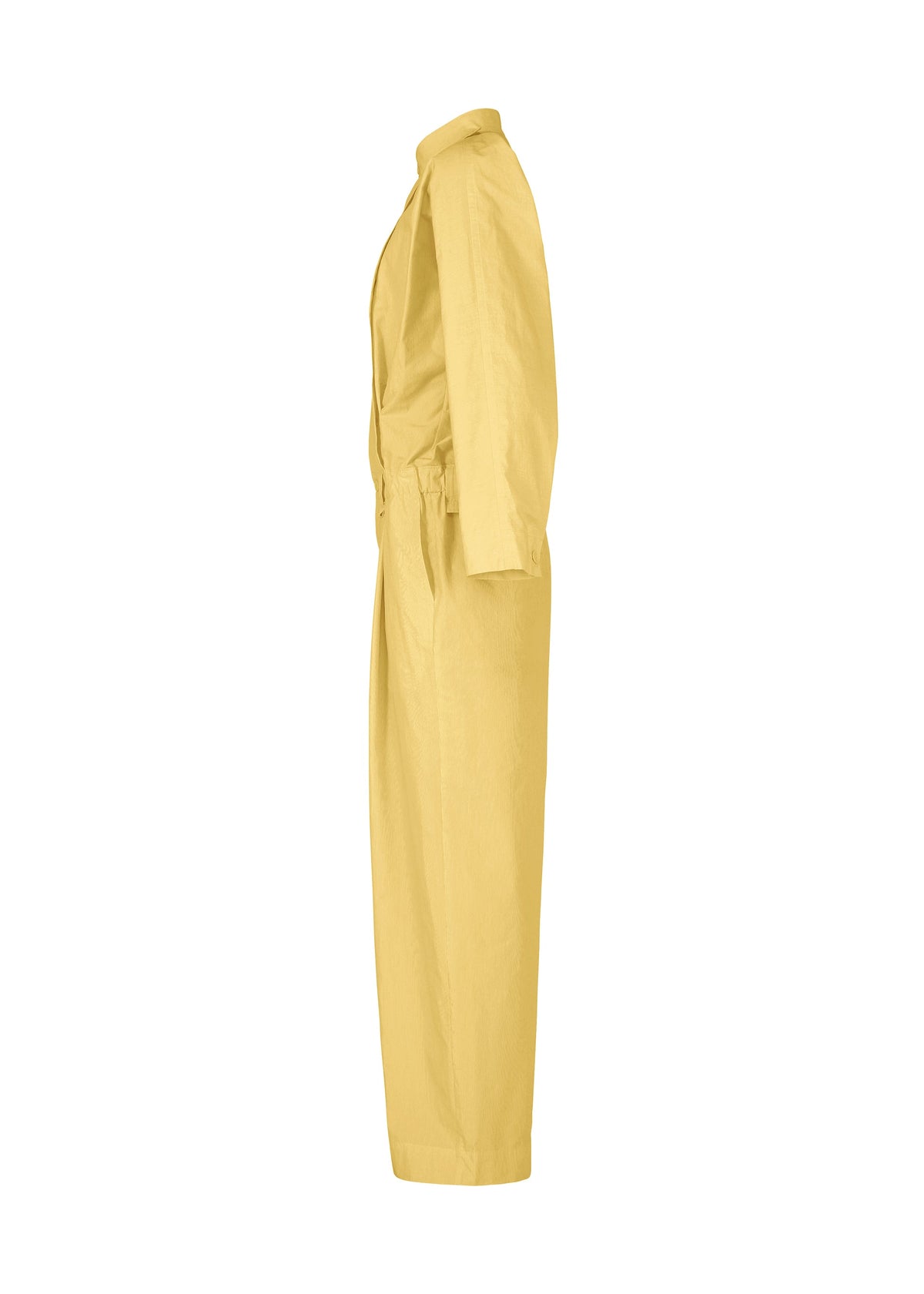 A detail shot of the Homme Plisse Issey Miyake FRESHEN jumpsuit.