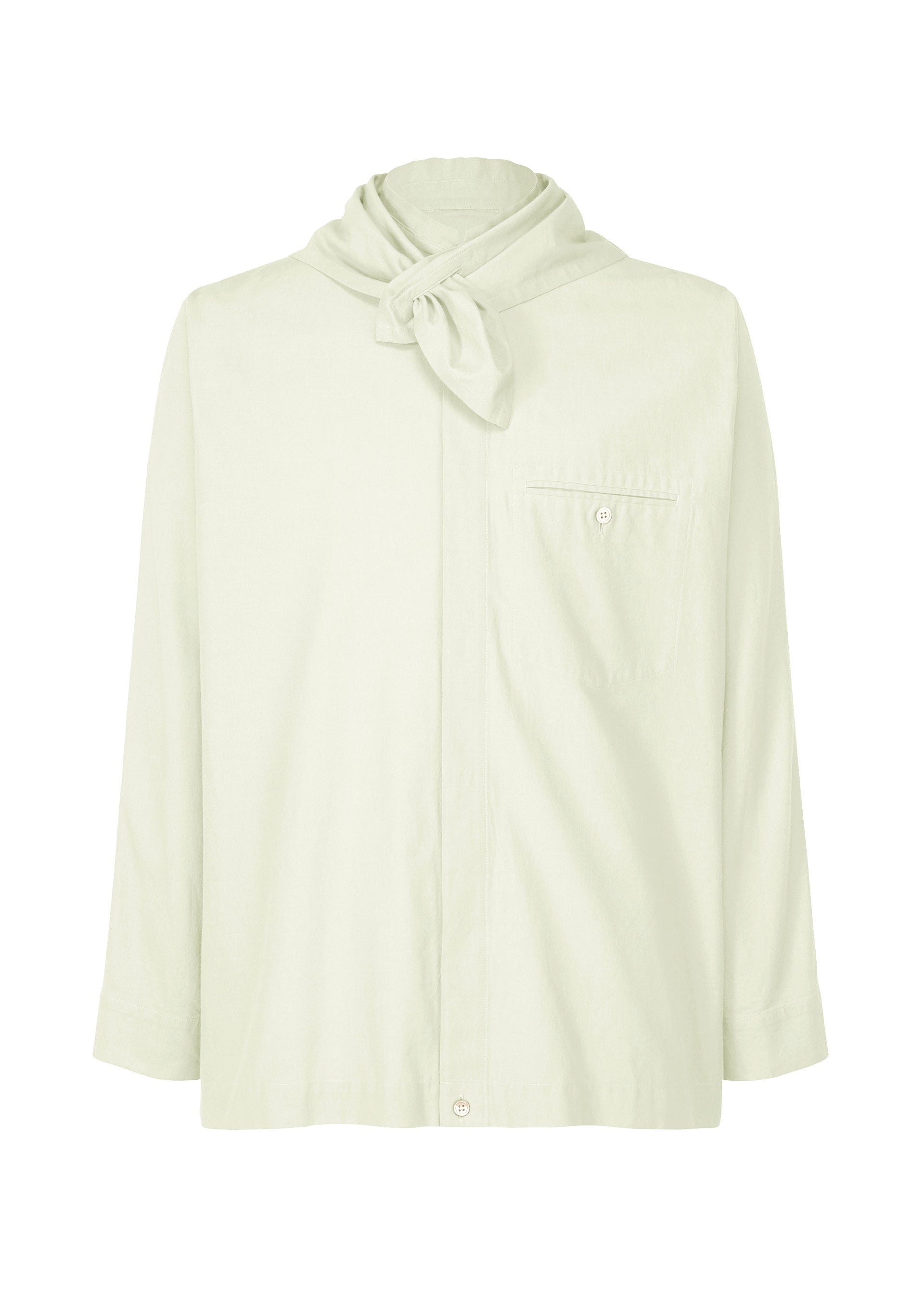 A product shot of the HOMME PLISSE ISSEY MIYAKE STREAMLINE SHIRT prêt à porter in .