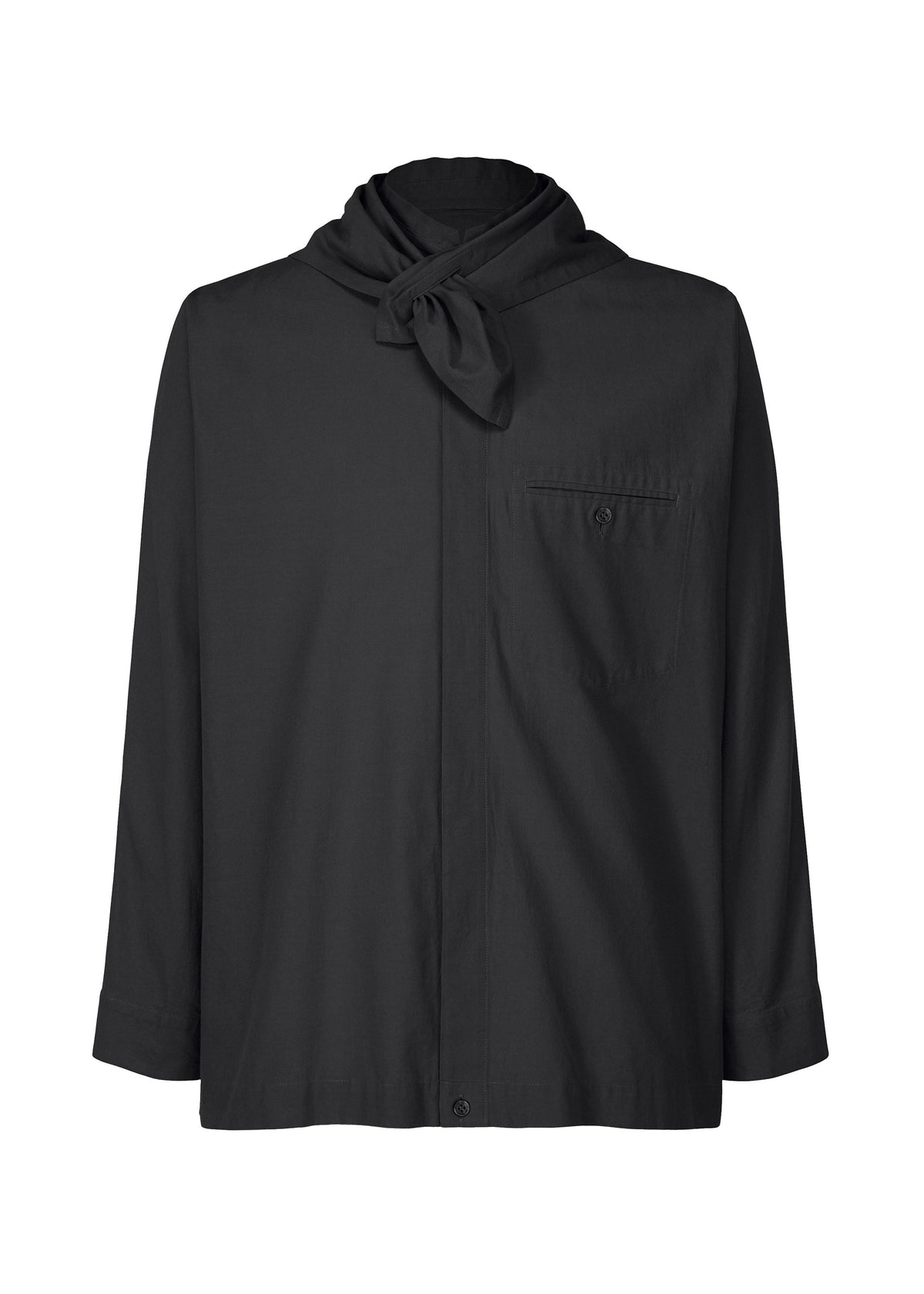 A product shot of the HOMME PLISSE ISSEY MIYAKE STREAMLINE SHIRT prêt à porter in .