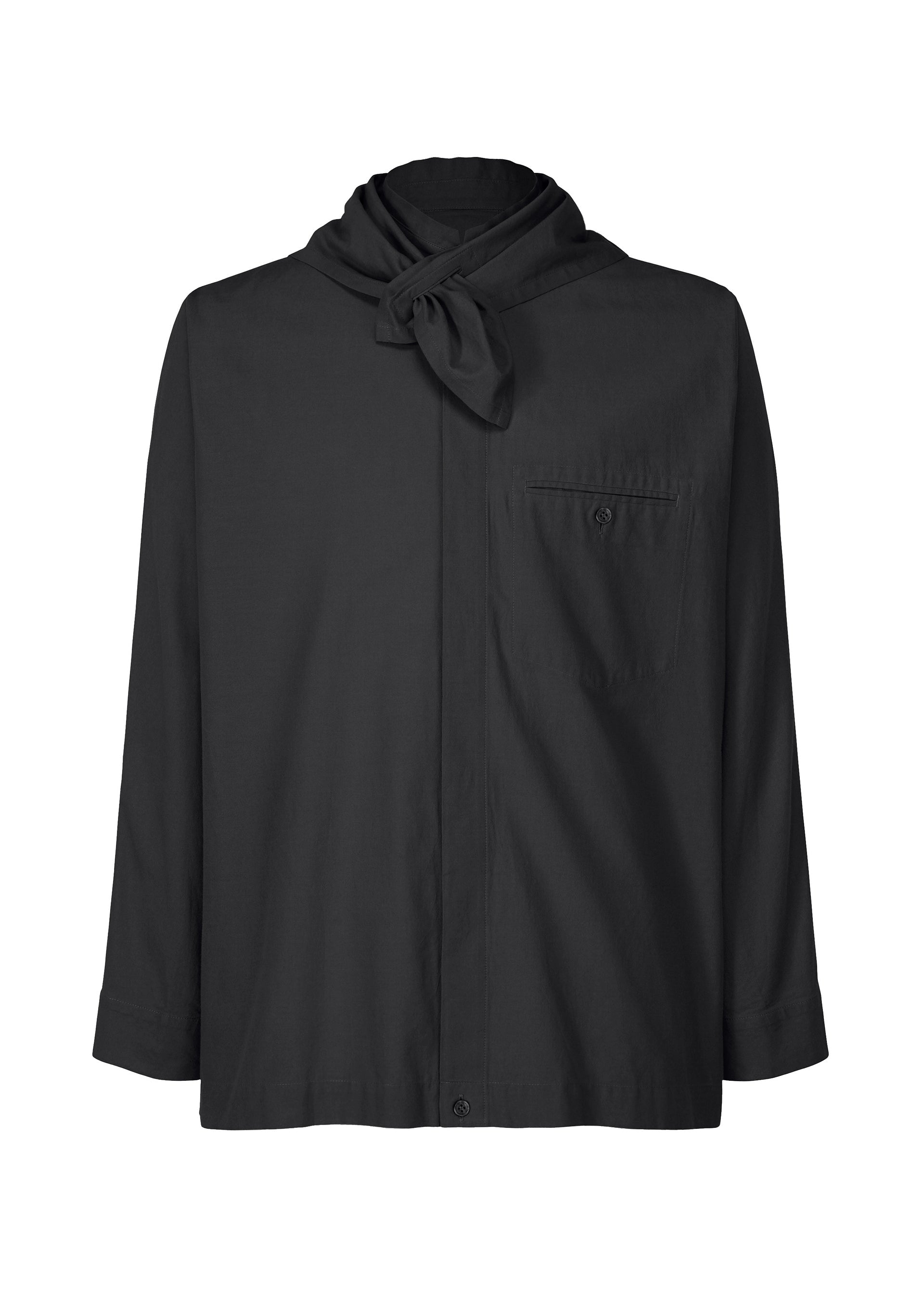 A product shot of the HOMME PLISSE ISSEY MIYAKE STREAMLINE SHIRT prêt à porter in .