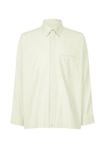 A product shot of the HOMME PLISSE ISSEY MIYAKE STREAMLINE SHIRT prêt à porter in .