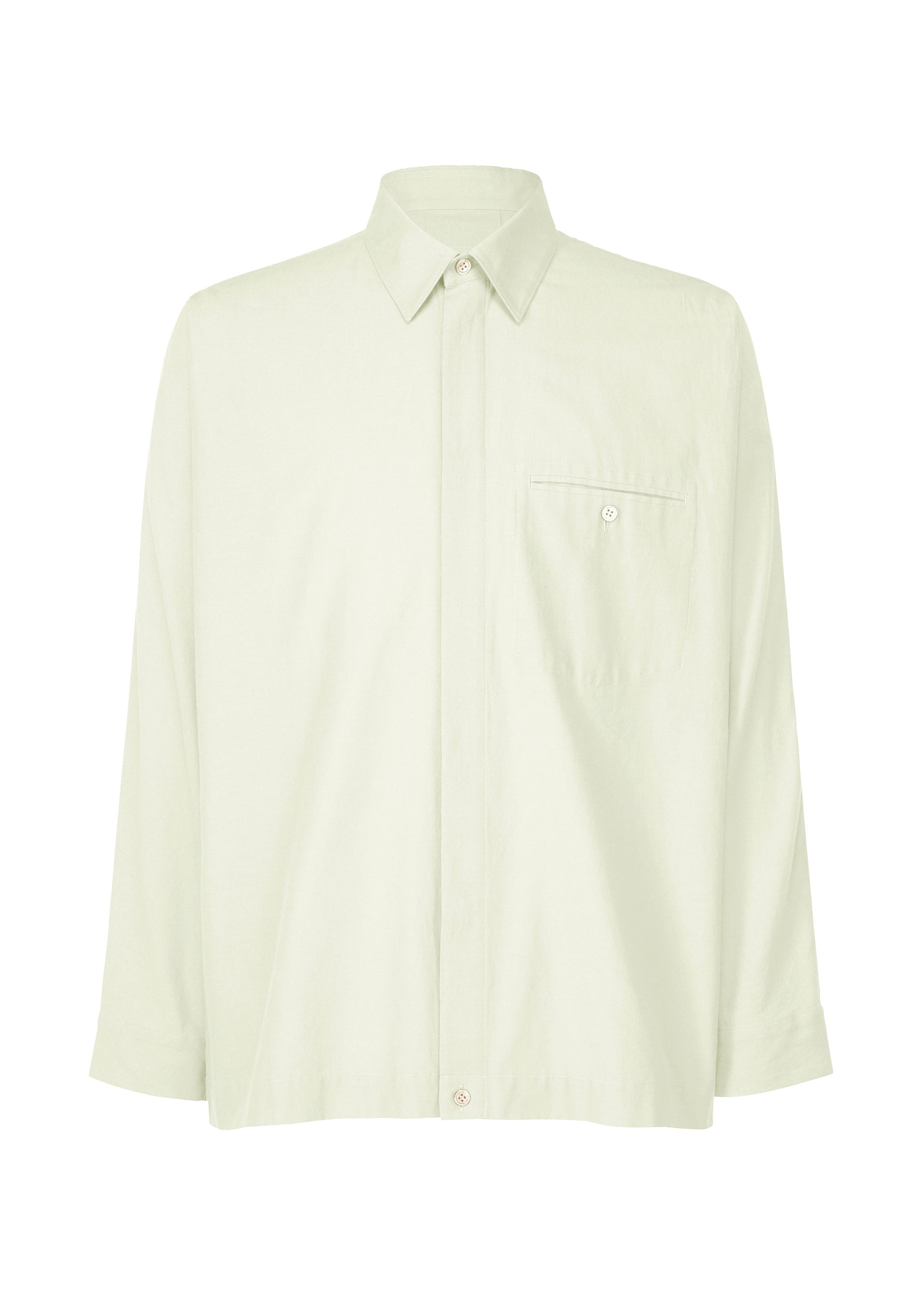 A product shot of the HOMME PLISSE ISSEY MIYAKE STREAMLINE SHIRT prêt à porter in .