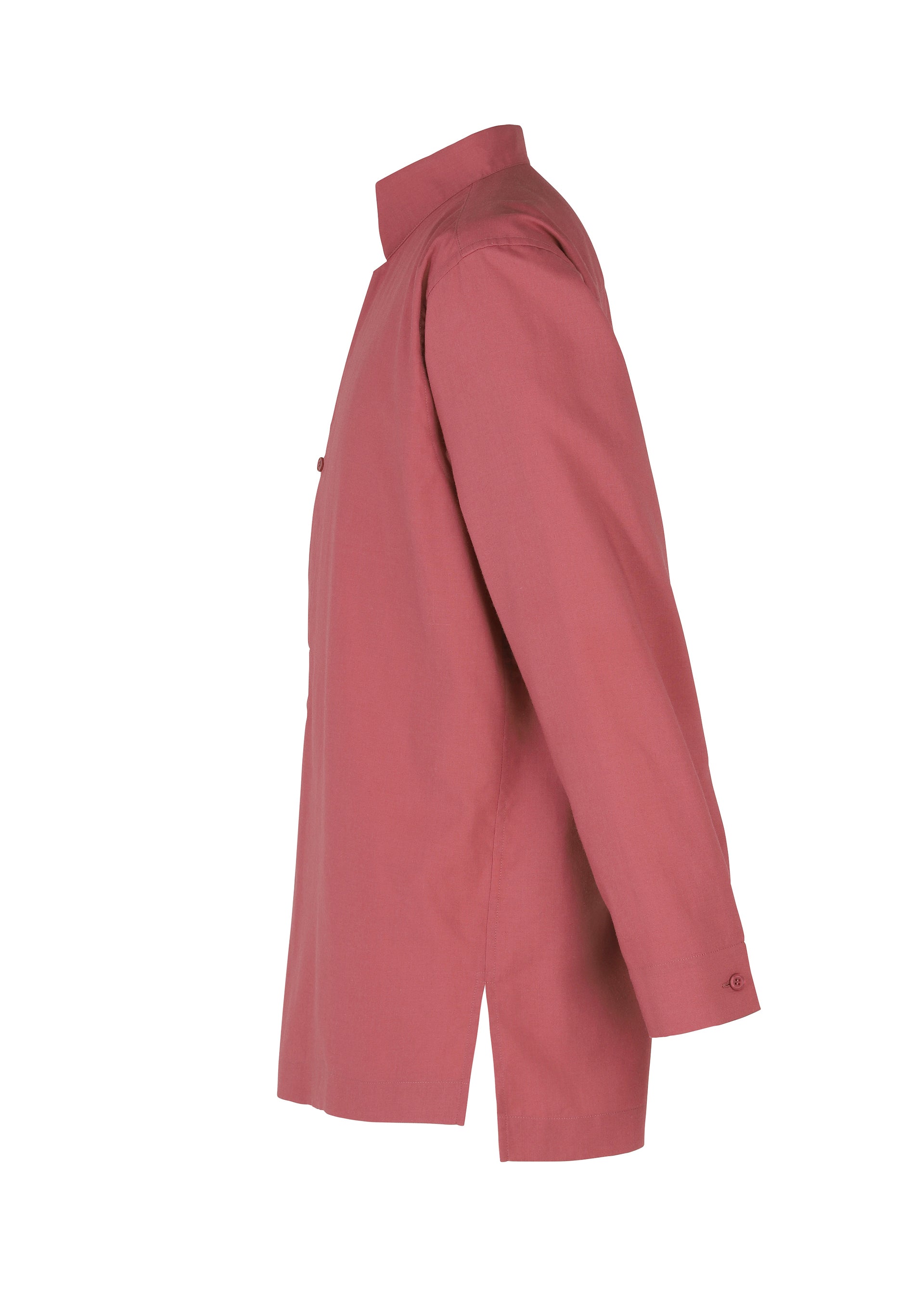PL RAMIE SHIRT Long-sleeved Shirt Wine Red – ISSEY MIYAKE EU