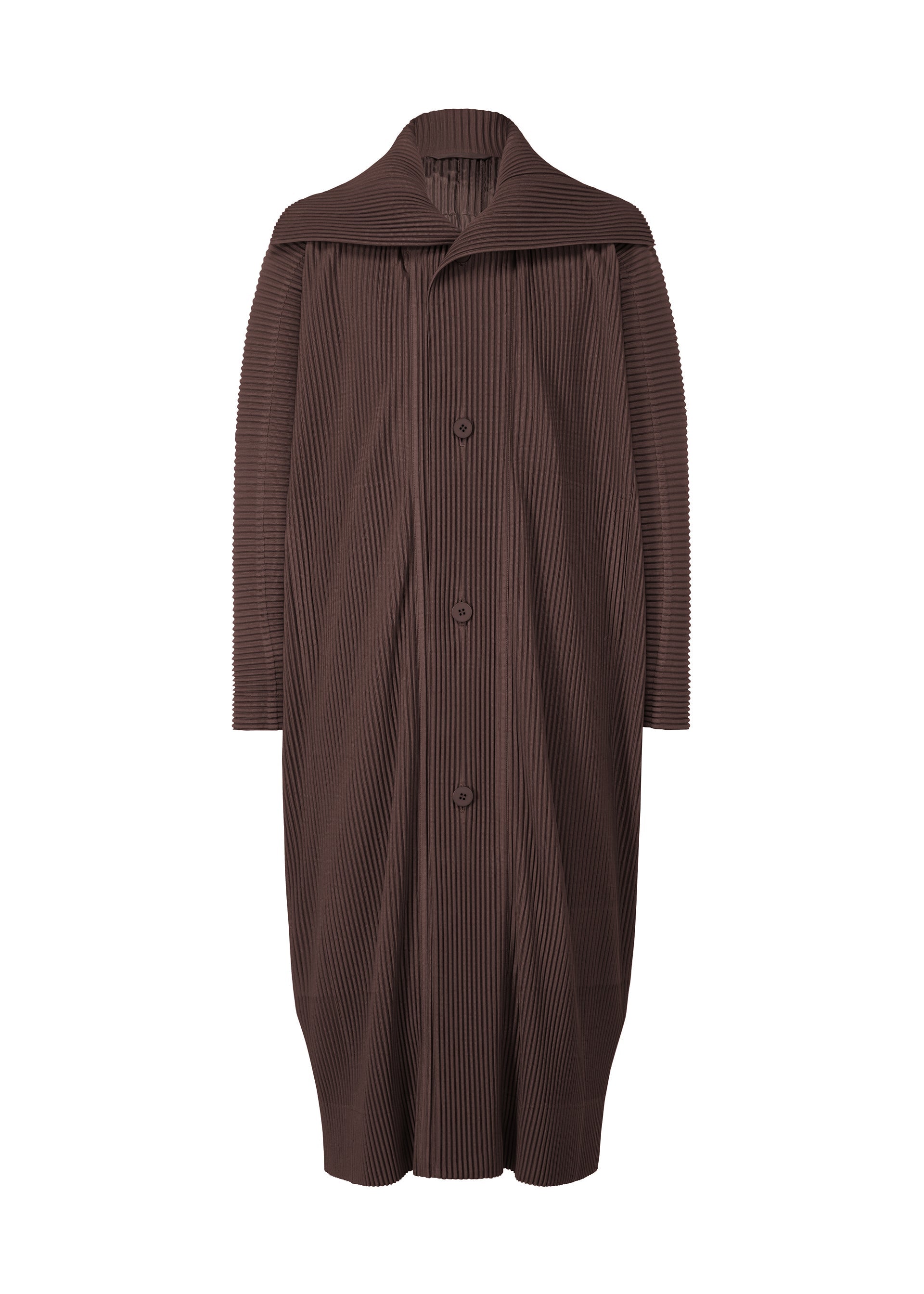 MONTHLY COLORS : JANUARY Coat Aubergine Black – ISSEY MIYAKE EU
