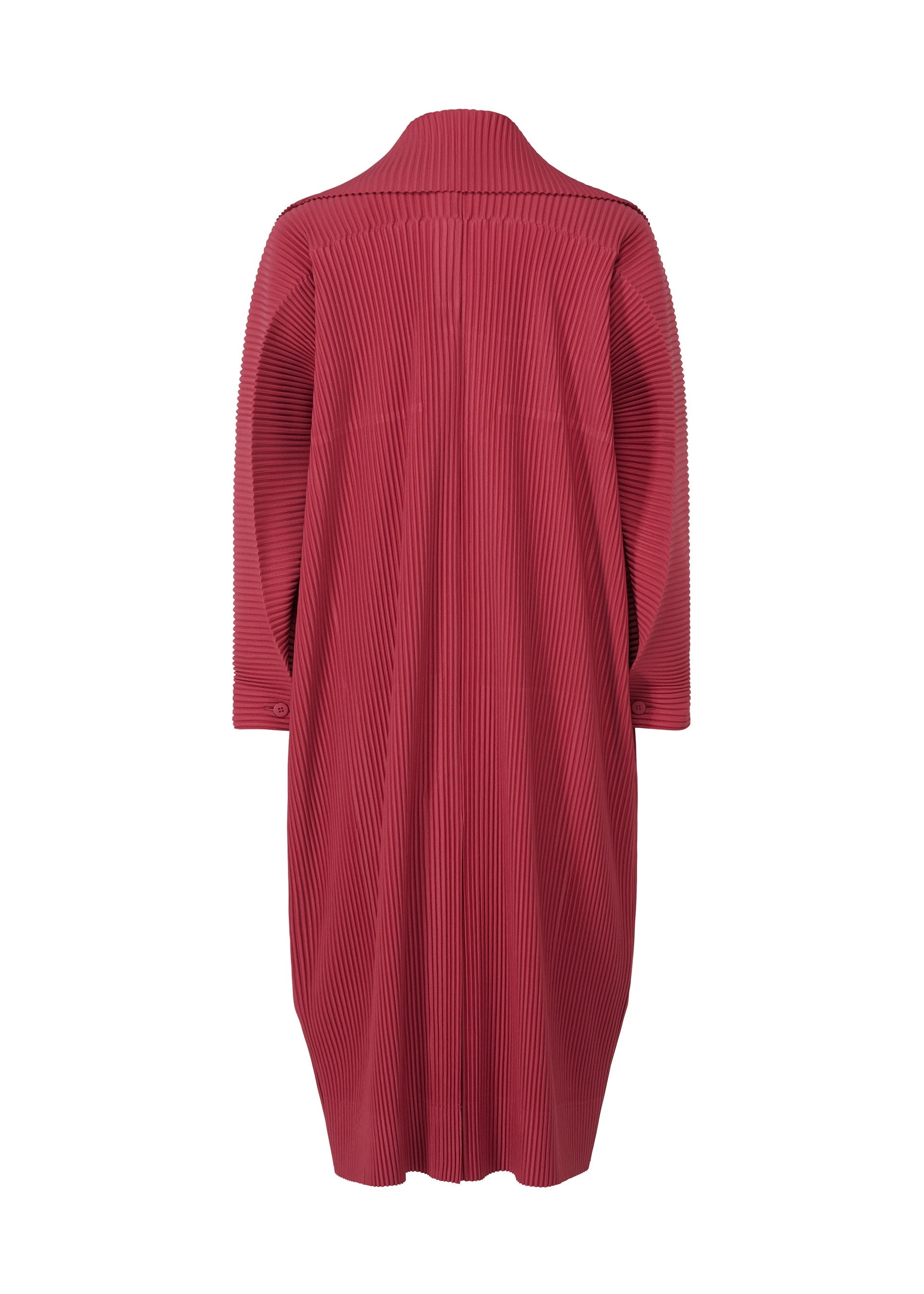 MONTHLY COLORS : JANUARY Coat Liguria Grape Red – ISSEY MIYAKE EU