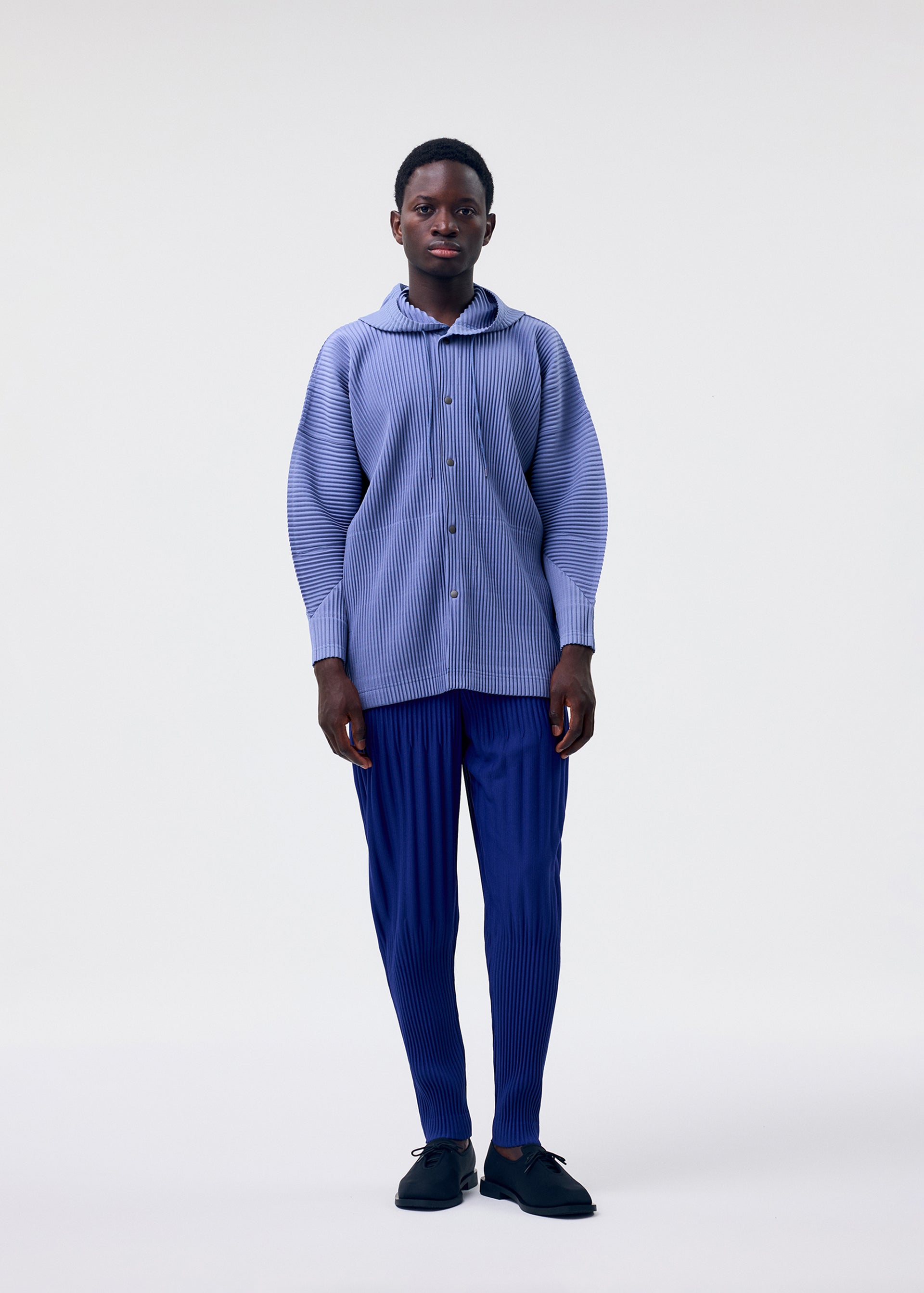 MONTHLY COLORS : FEBRUARY Jacket Manarola Blue Grey – ISSEY MIYAKE EU