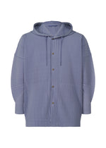 A product shot of the HOMME PLISSE ISSEY MIYAKE MONTHLY COLORS FEBRUARY prêt à porter in purple (80).