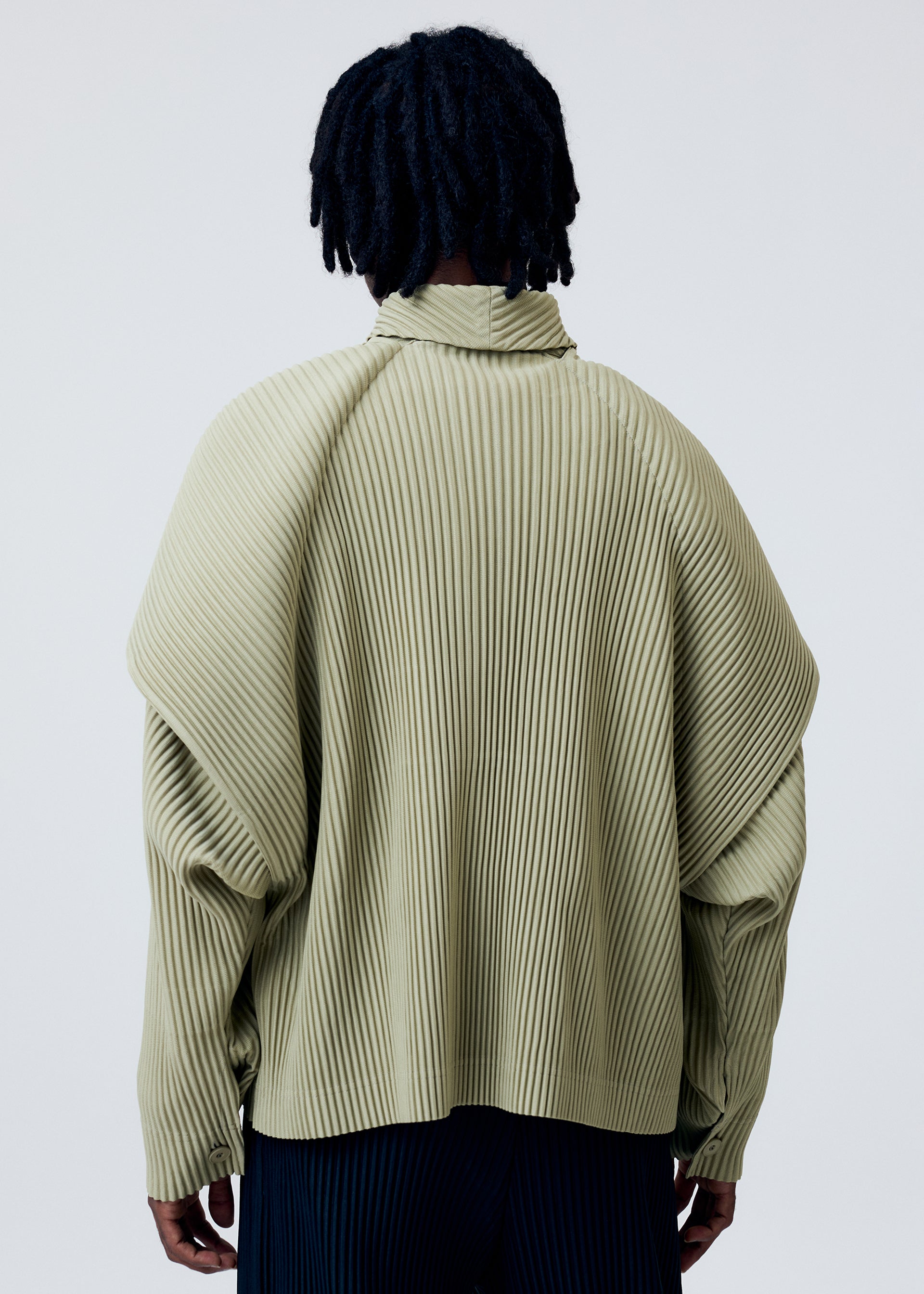 COVER AND FOLD Jacket Black – ISSEY MIYAKE EU