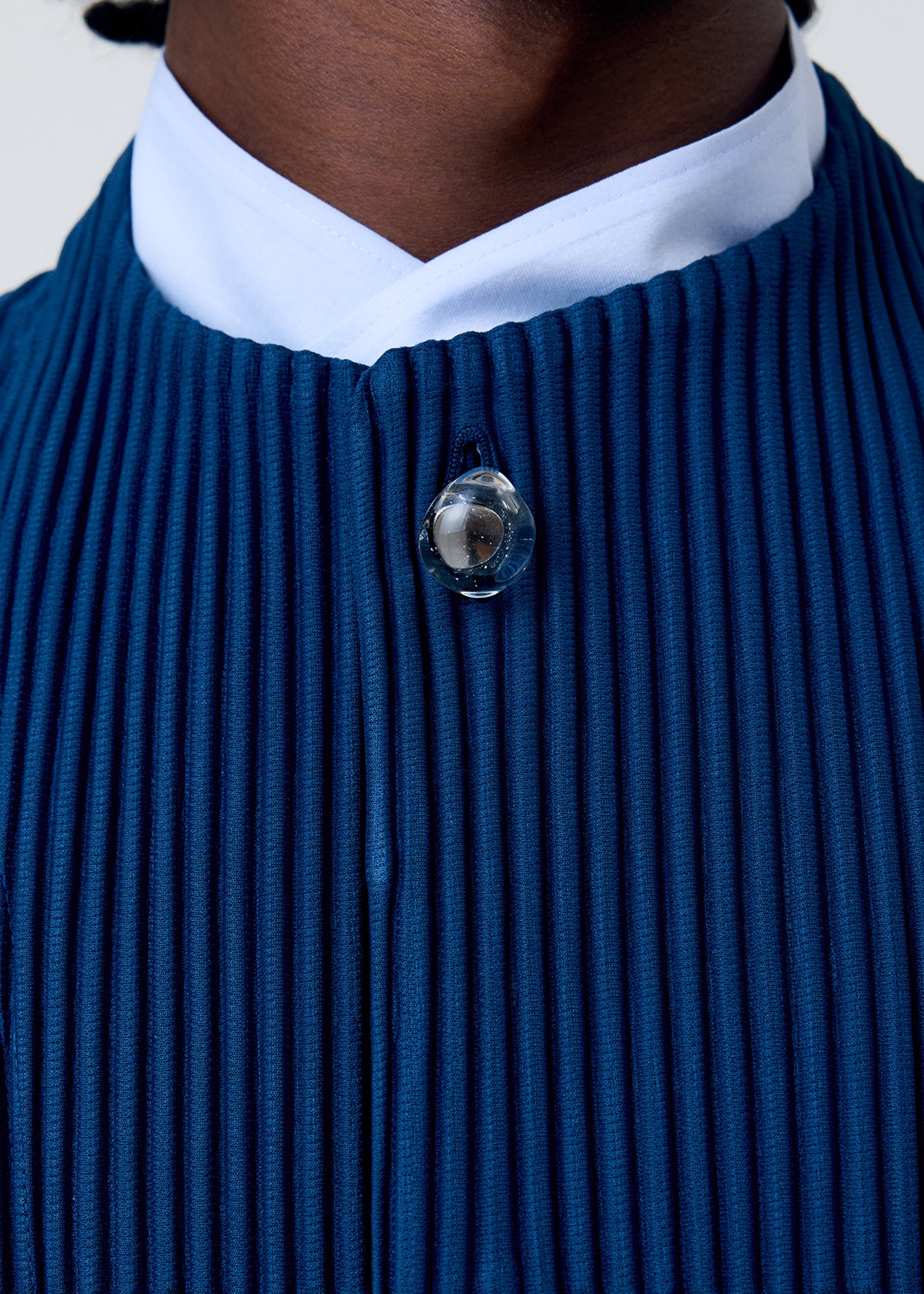 TAILORED PLEATS 1 Jacket Manarola Boat Navy – ISSEY MIYAKE EU