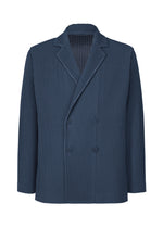 A product shot of the HOMME PLISSE ISSEY MIYAKE TAILORED PLEATS 1 prêt à porter in blue (76).