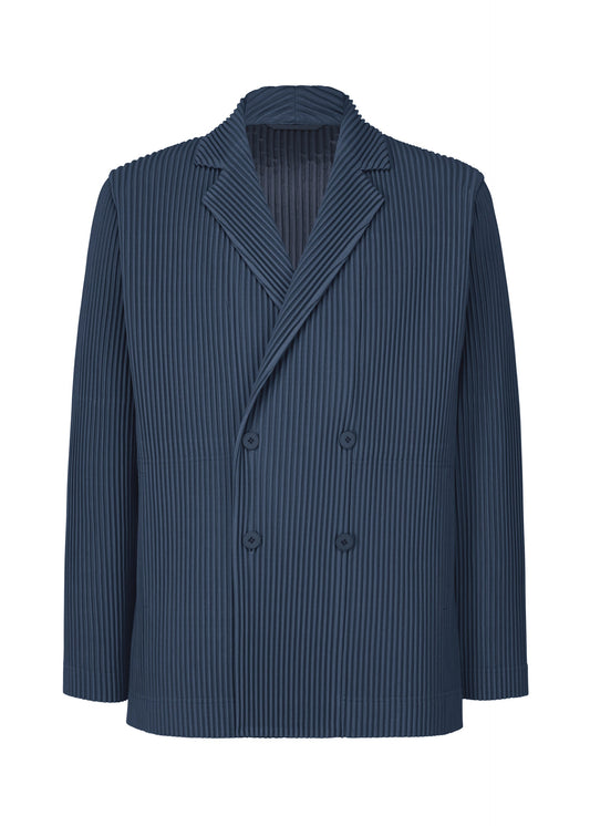 A product shot of the HOMME PLISSE ISSEY MIYAKE TAILORED PLEATS 1 prêt à porter in blue (76).