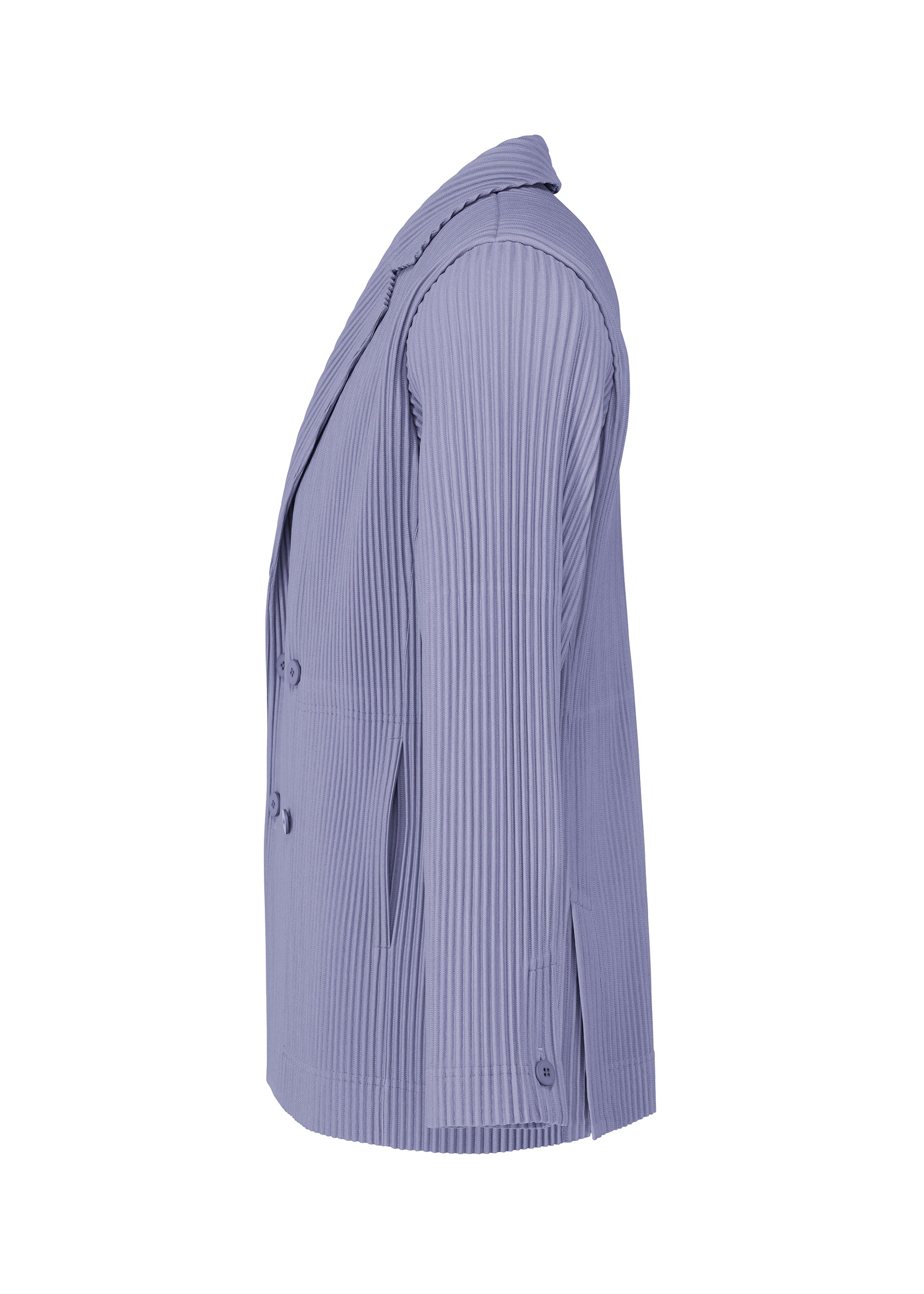 A detail shot of the HOMME PLISSE ISSEY MIYAKE TAILORED PLEATS 1 prêt à porter.
