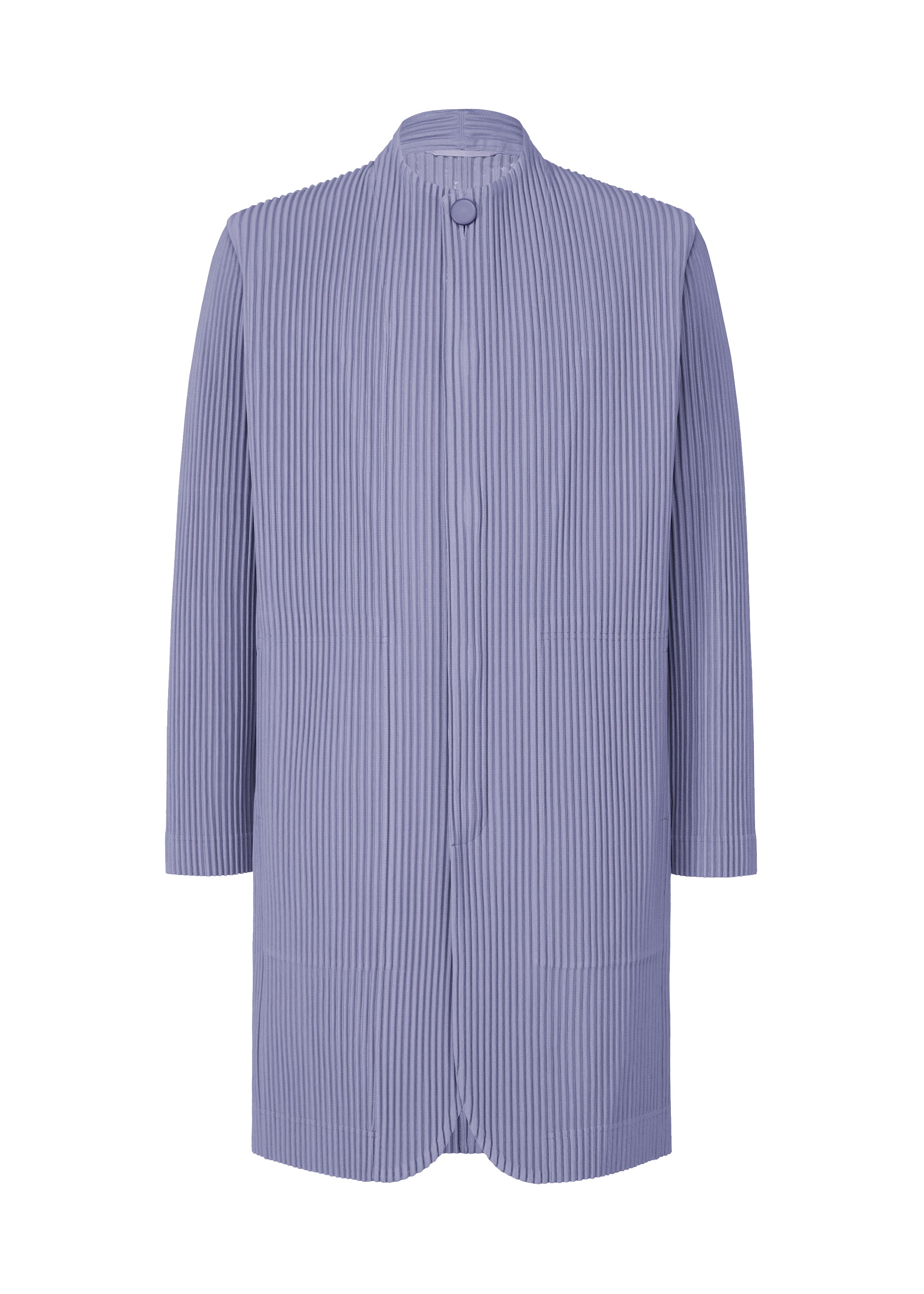 A product shot of the HOMME PLISSE ISSEY MIYAKE TAILORED PLEATS 1 prêt à porter in purple (80).