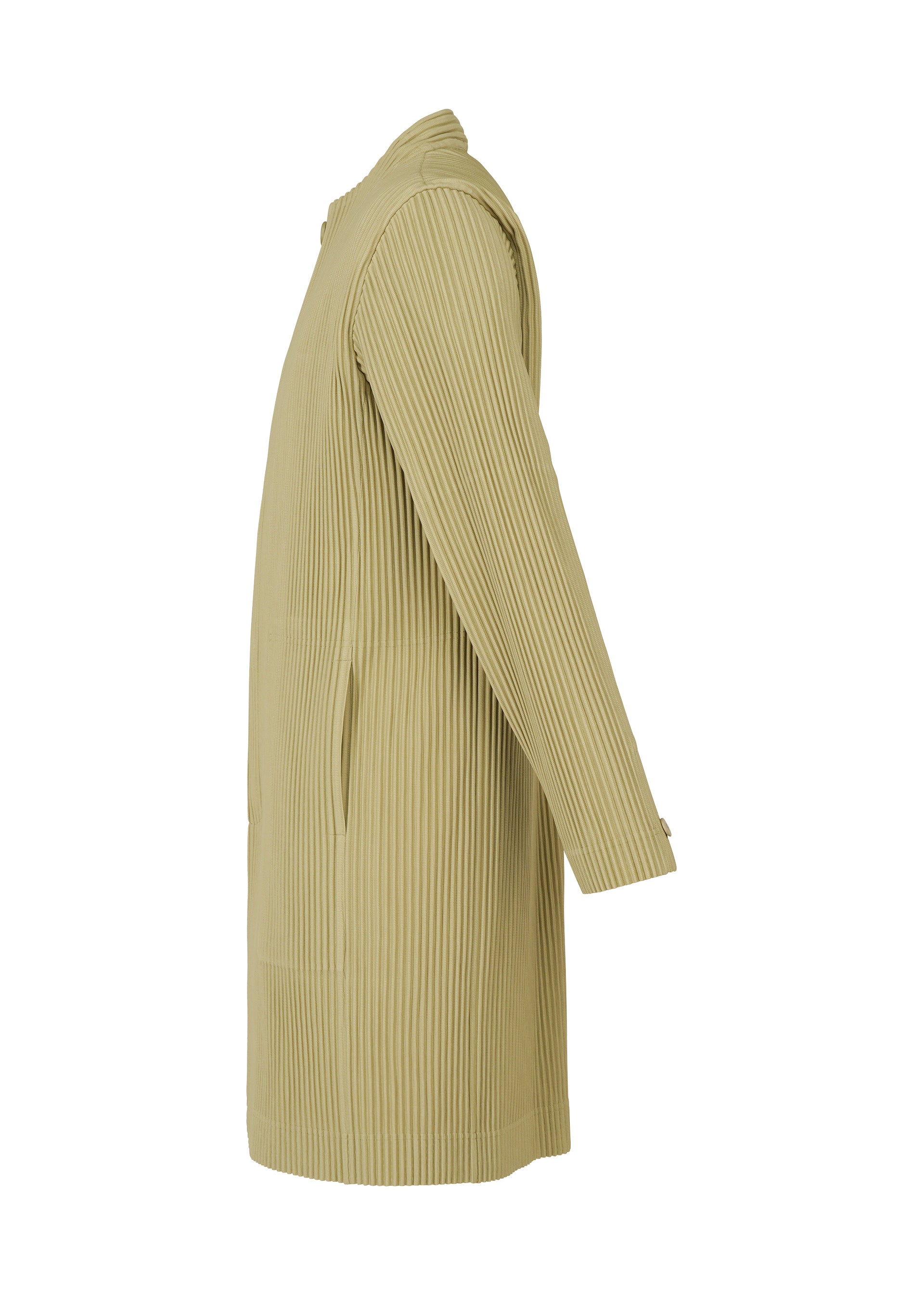 A detail shot of the HOMME PLISSE ISSEY MIYAKE TAILORED PLEATS 1 prêt à porter.