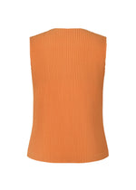 A detail shot of the Homme Plisse Issey Miyake TAILORED PLEATS 2 vest.