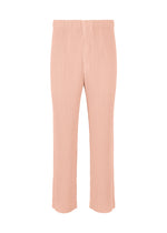 A product shot of the Homme Plisse Issey Miyake COLOR PLEATS 2 trousers in natural wine red (25), recurring_style.