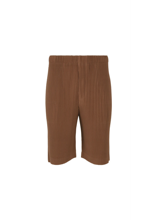 A product shot of the Homme Plisse Issey Miyake COLOR PLEATS 2 pants in brown (48), recurring_style.