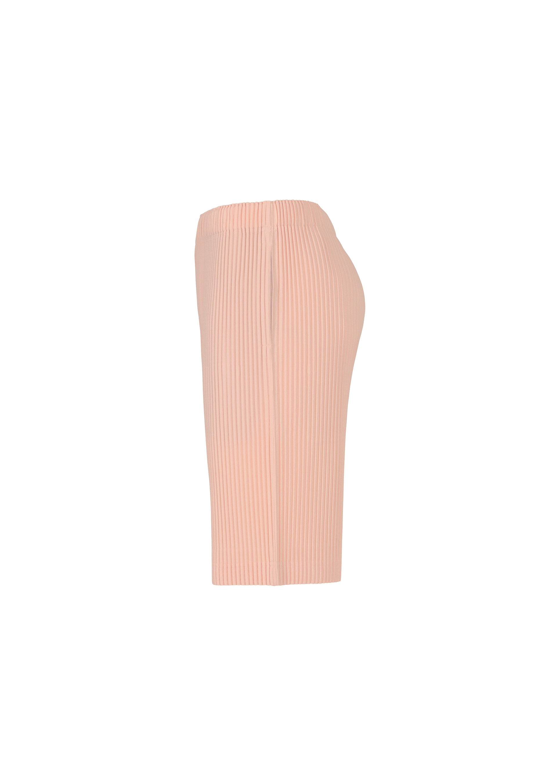 A detail shot of the Homme Plisse Issey Miyake COLOR PLEATS 2 trousers.