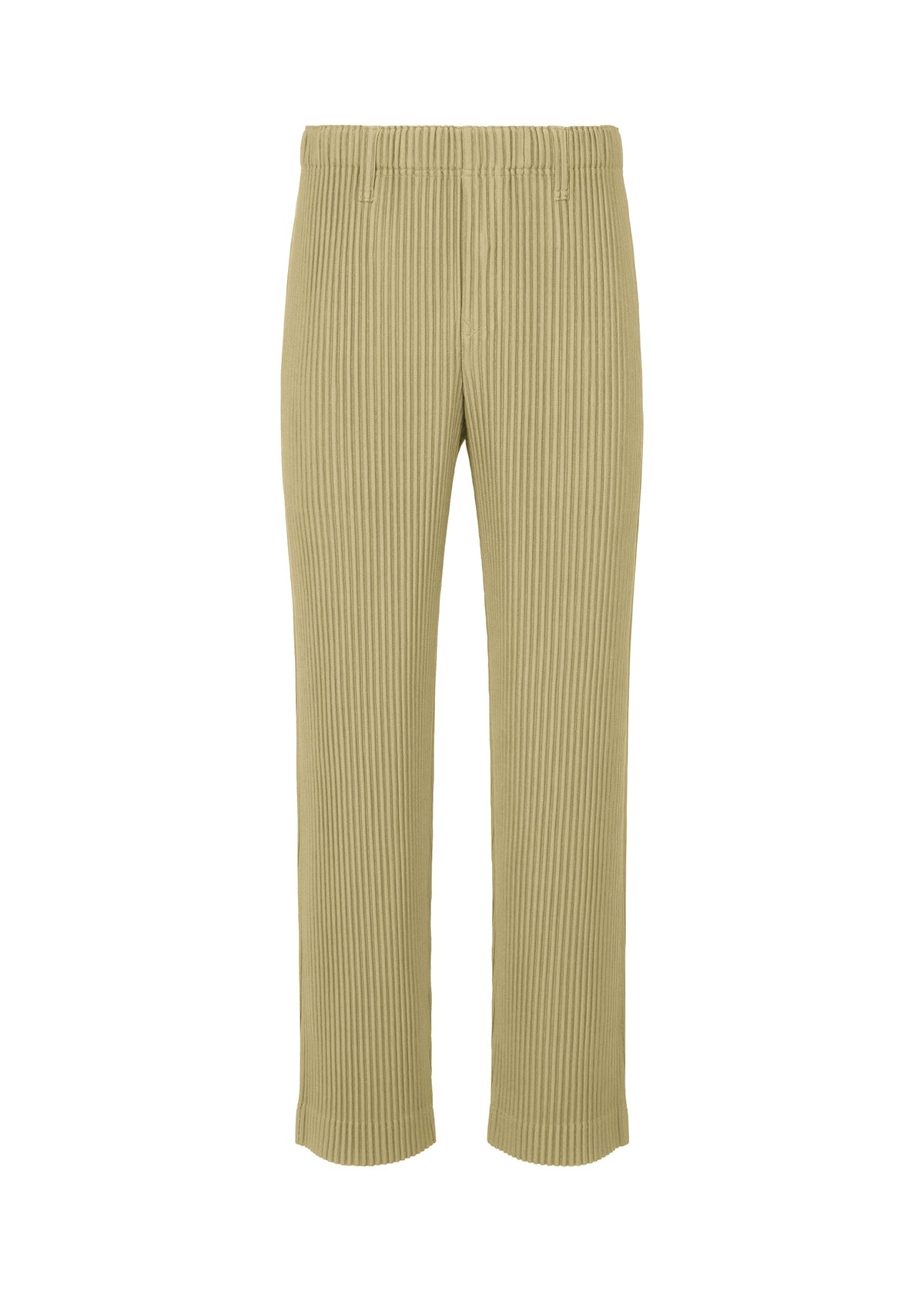 A product shot of the HOMME PLISSE ISSEY MIYAKE TAILORED PLEATS 1 prêt à porter in green (68).